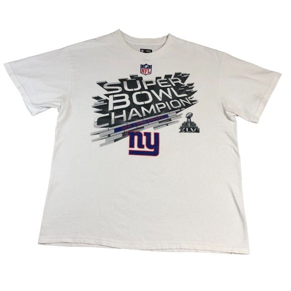New York Giants Shirt NFL Football Champions Team Apparel‎ Men XL White Sports - Picture 1 of 7